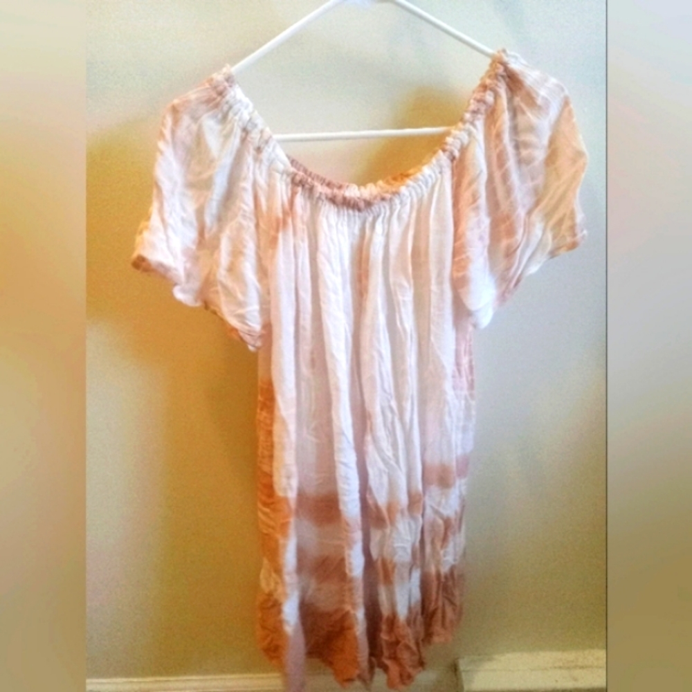 NWOT F21 dress Flowy Boho Tie Dye